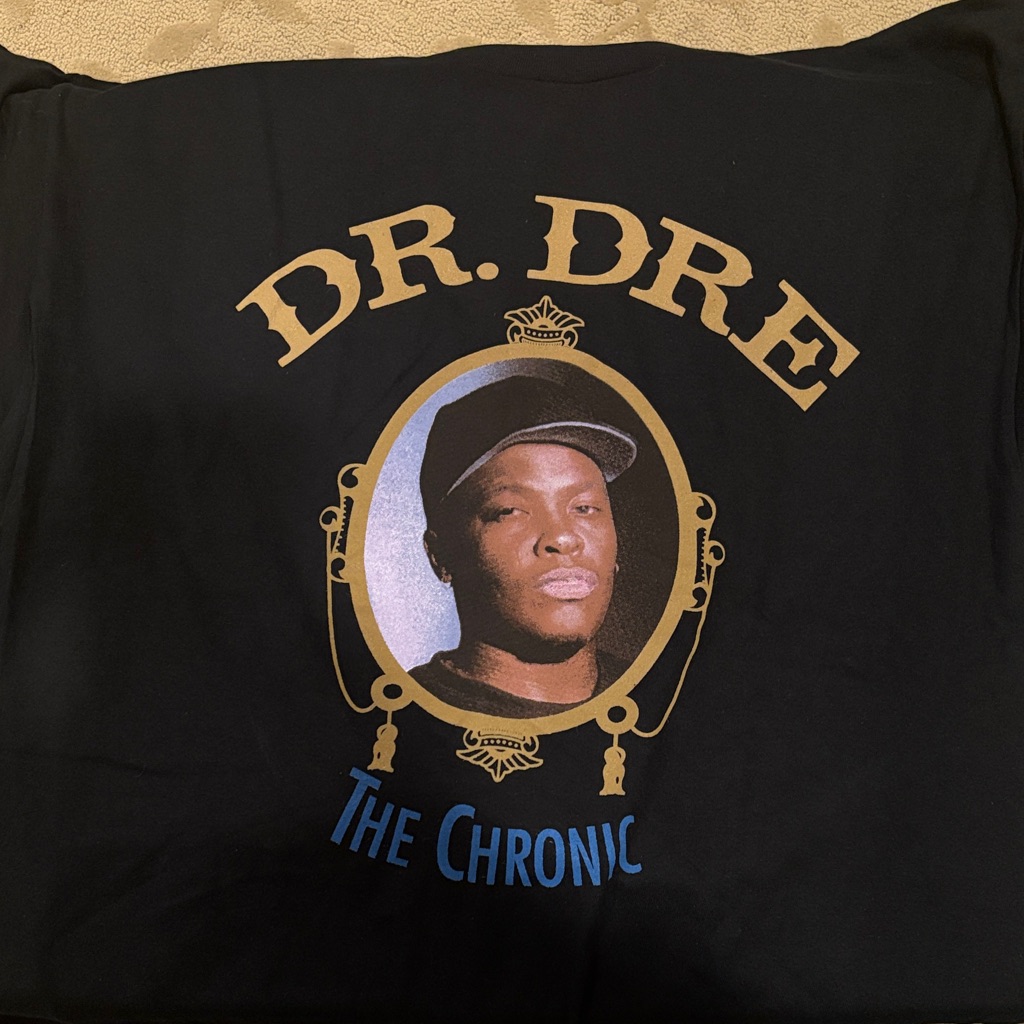 Dr Dre Black Graphic Tee